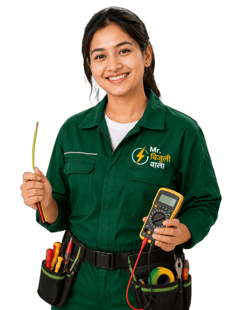 Experienced Nepali Electrician Girl Mr Bijuli Wala